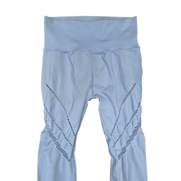 Alo Yoga Pants Ice Blue Athletic Leggings, Small - Picture 2 of 6
